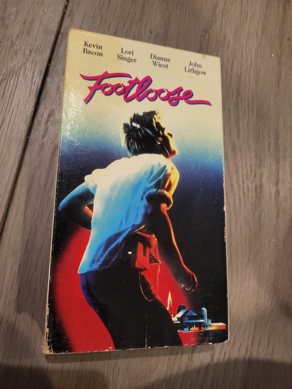 Footloose VHS Kevin Bacon 1984 Classic 1997 Release